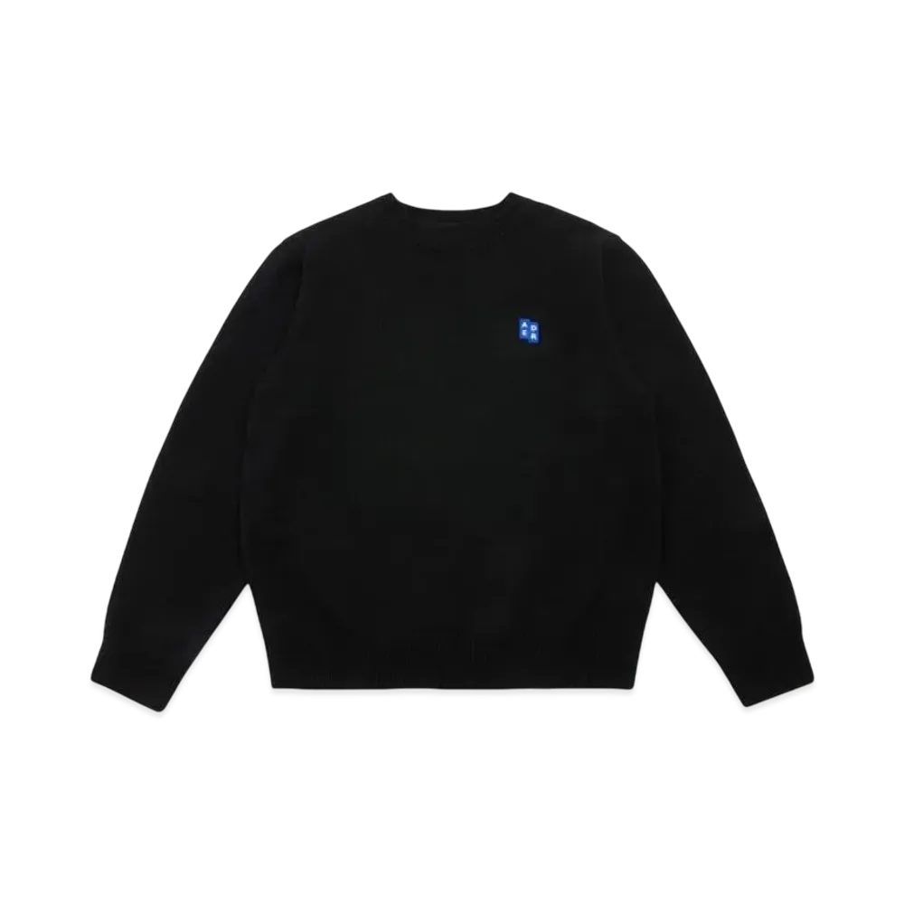 ADERERROR Tag Knit 01 "Black"