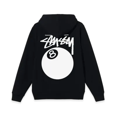 Stussy 8 Ball Hoodie - 21SS "Black"