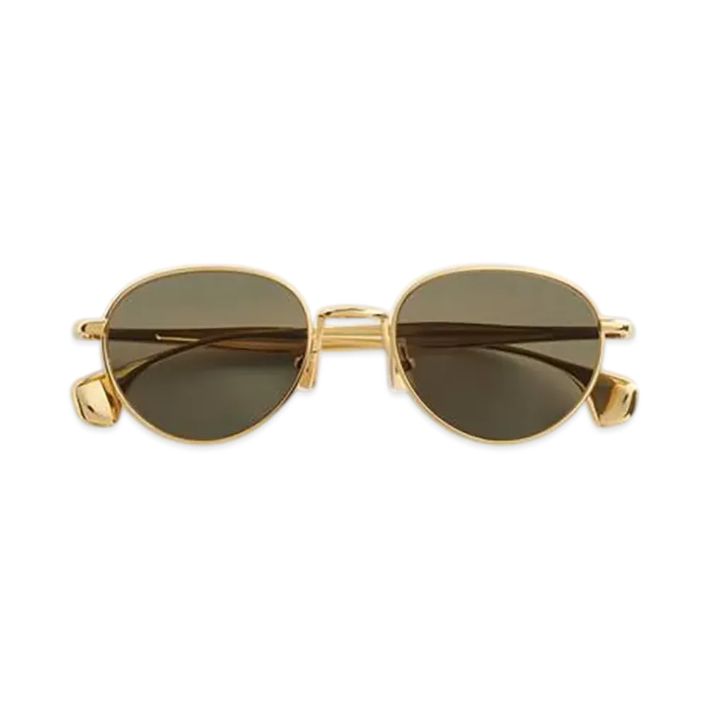 Bottega Veneta Fin Panthos Sunglasses "Gold"