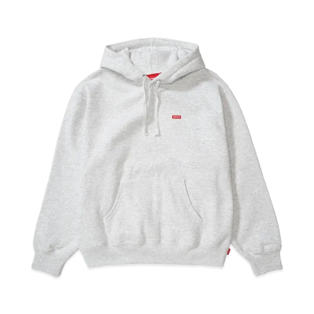 Supreme Small Box Hooded Sweatshirt "Ash Grey"