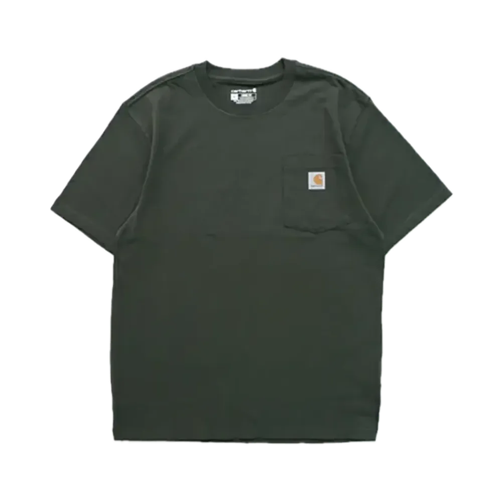 カーハート ワークウェア ポケット ショートスリーブ Tシャツ "チャコール"