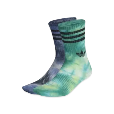 adidas Batik Socks 2 Pairs "Semisolar Green/Black Beam Pink/Black"