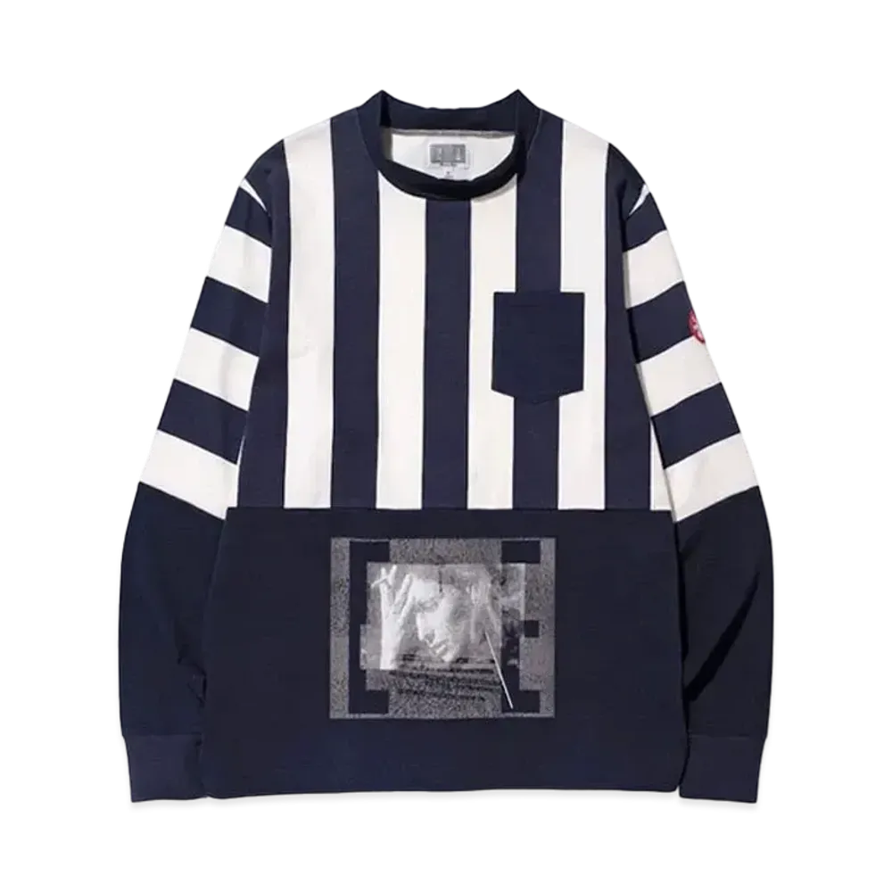 Cav Empt (C.E) PSYCHIC LONG SLEEVE T "Navy"