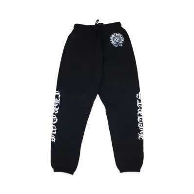 Chrome Hearts Horseshoe Logo Sweatpants "Black"