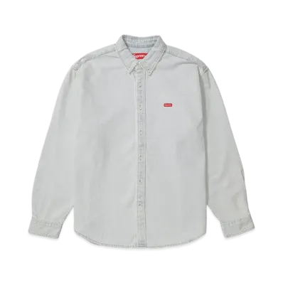 Supreme Small Box Denim Shirt (25FW) "Light Indigo"