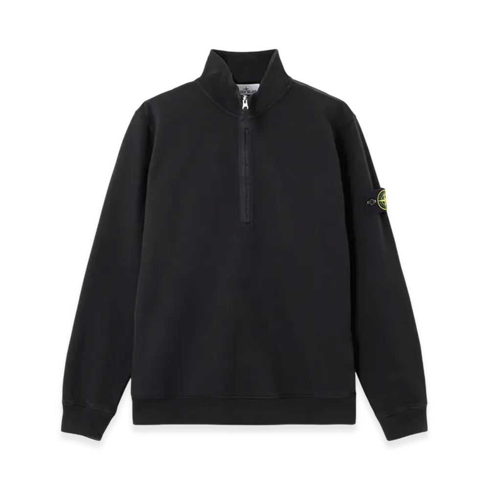 Stone Island 6100068 Brushed Organic Cotton Fleece "Black"