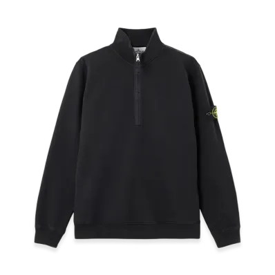Stone Island 6100068 Brushed Organic Cotton Fleece "Black"