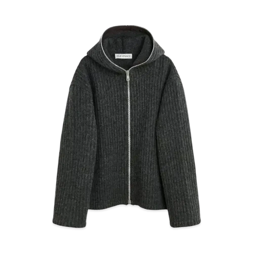 OUR LEGACY Full Zip Hood "Grey" M4243FA