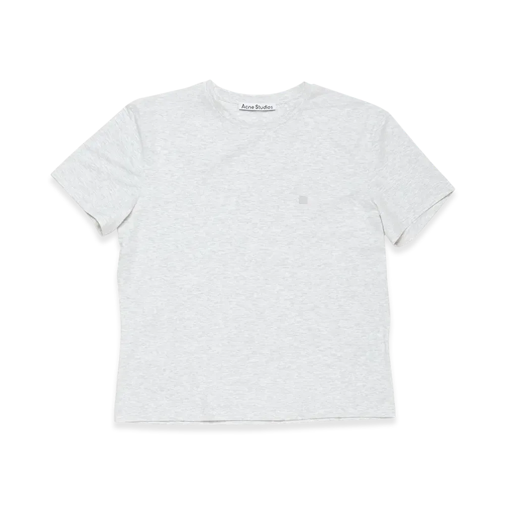 Acne Studios Logo T-Shirt "Pale Grey Melange"