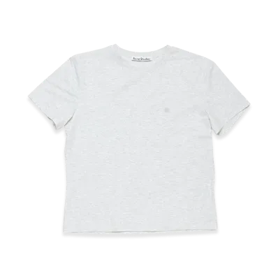 Acne Studios Logo T-Shirt "Pale Grey Melange"