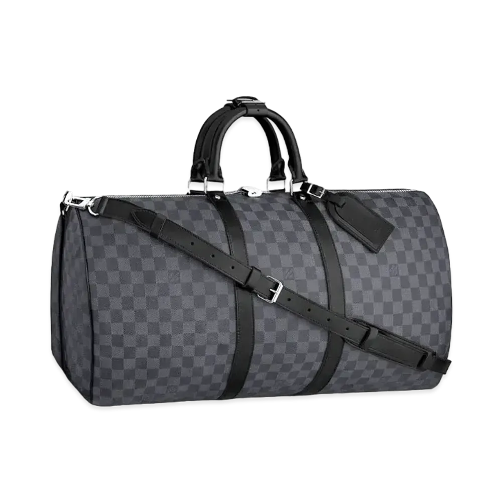 Louis Vuitton Damier Graphite Keepall Bandouliere 55