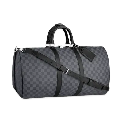 Louis Vuitton Damier Graphite Keepall Bandouliere 55