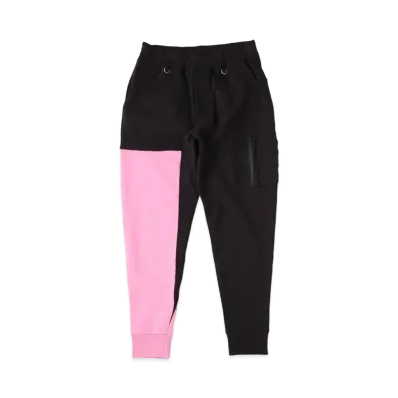 mastermind JAPAN x C2H4 Track Pants Made By Alpha Industries "Black Pink"