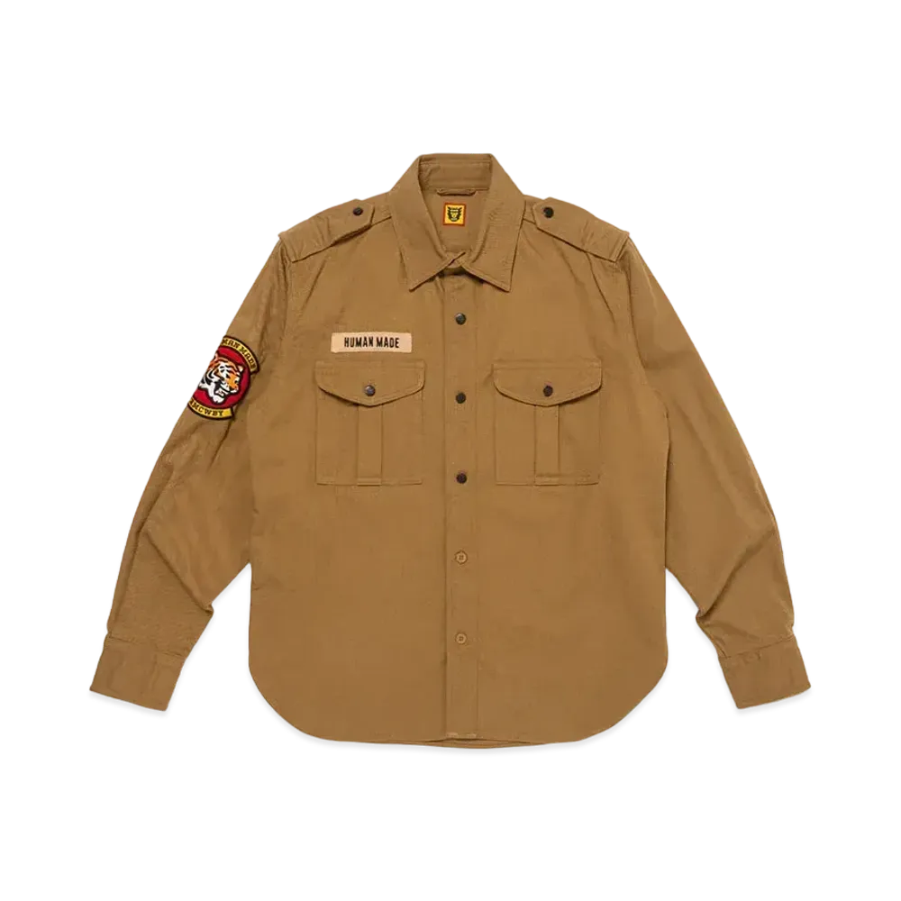 HUMAN MADE Boy Scout Shirt "Beige"