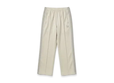 Needles Studious Exclusive Narrow Track Pant - Poly Smooth "Beige"