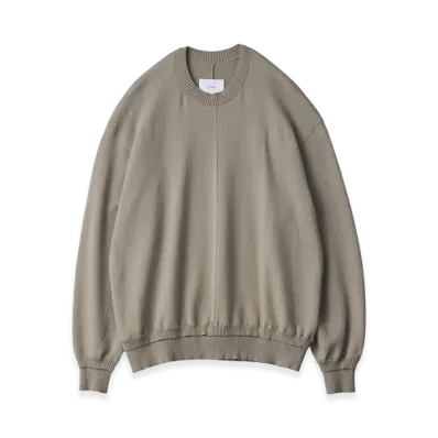 ssstein Cotton Smooth Knit LS "Taupe"