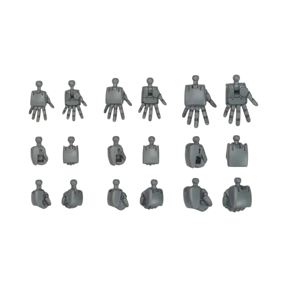 BANDAI "HIGH GRADE" -GUNDAM BUILD DIVERS- HGBC 1/144 Build Hands Round Type (S, M, L)