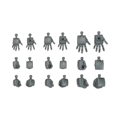 BANDAI "HIGH GRADE" -GUNDAM BUILD DIVERS- HGBC 1/144 Build Hands Round Type (S, M, L)