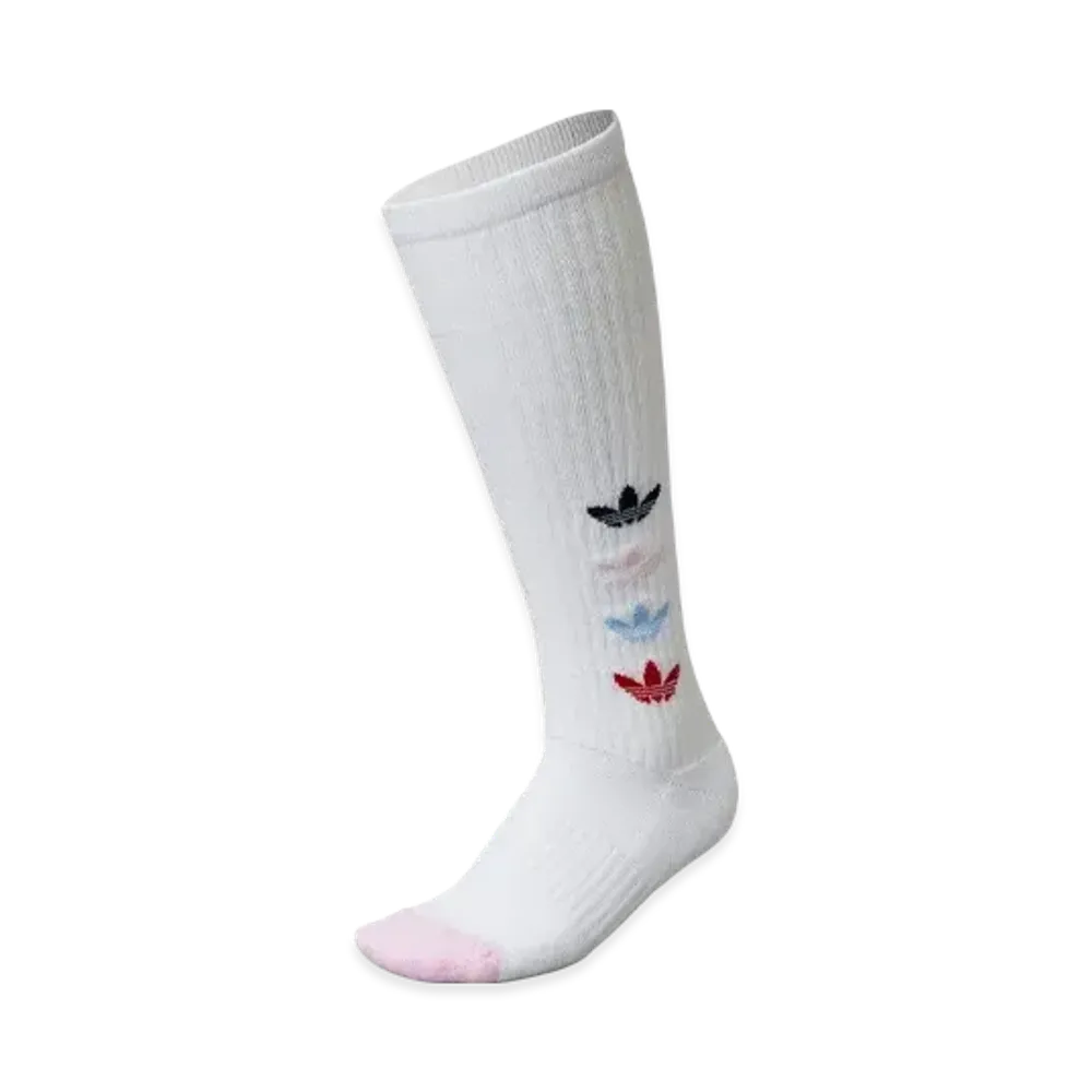 adidas Originals Golf Knee-Length Logo Cushion Socks "White"