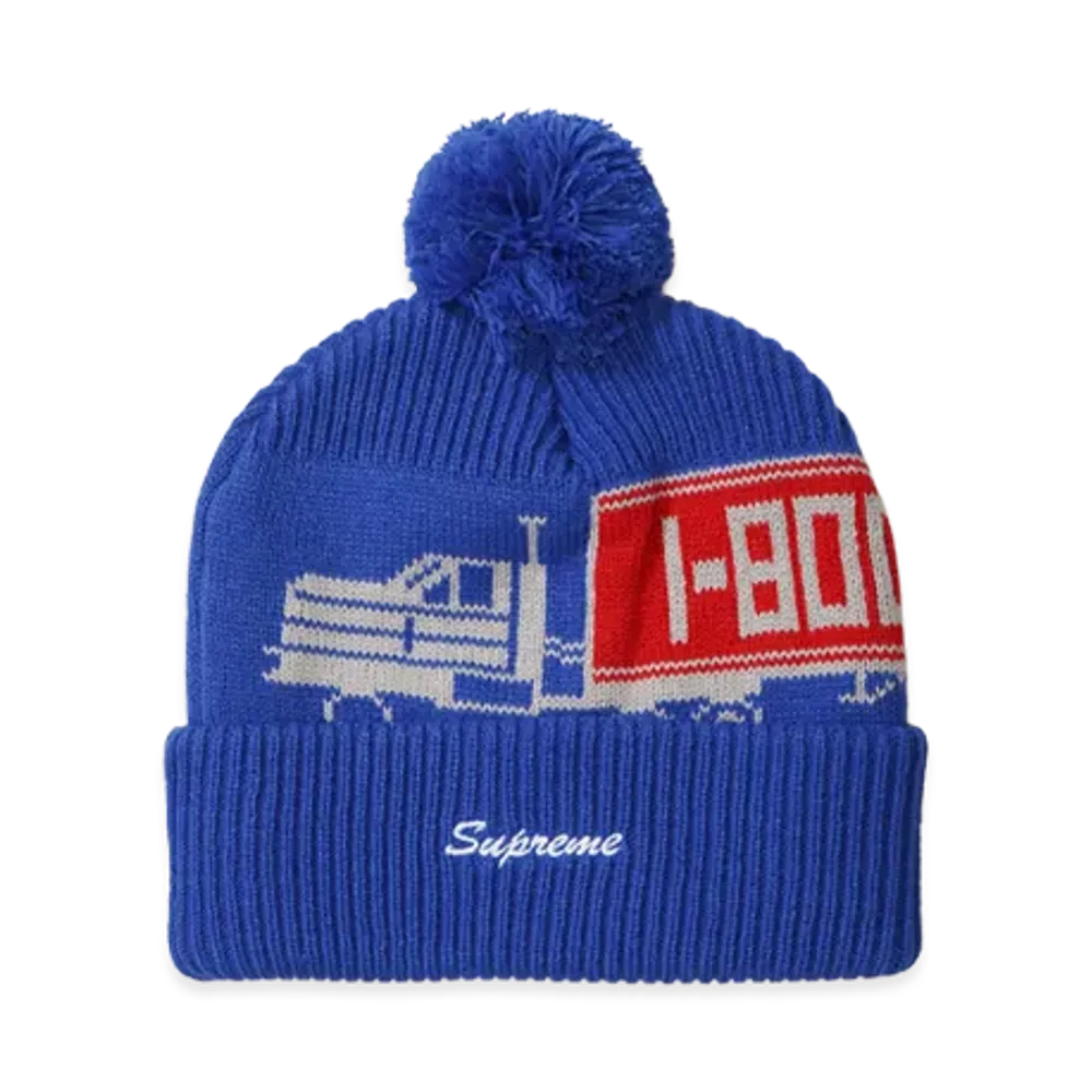 Supreme 18-Wheeler Beanie "Blue"