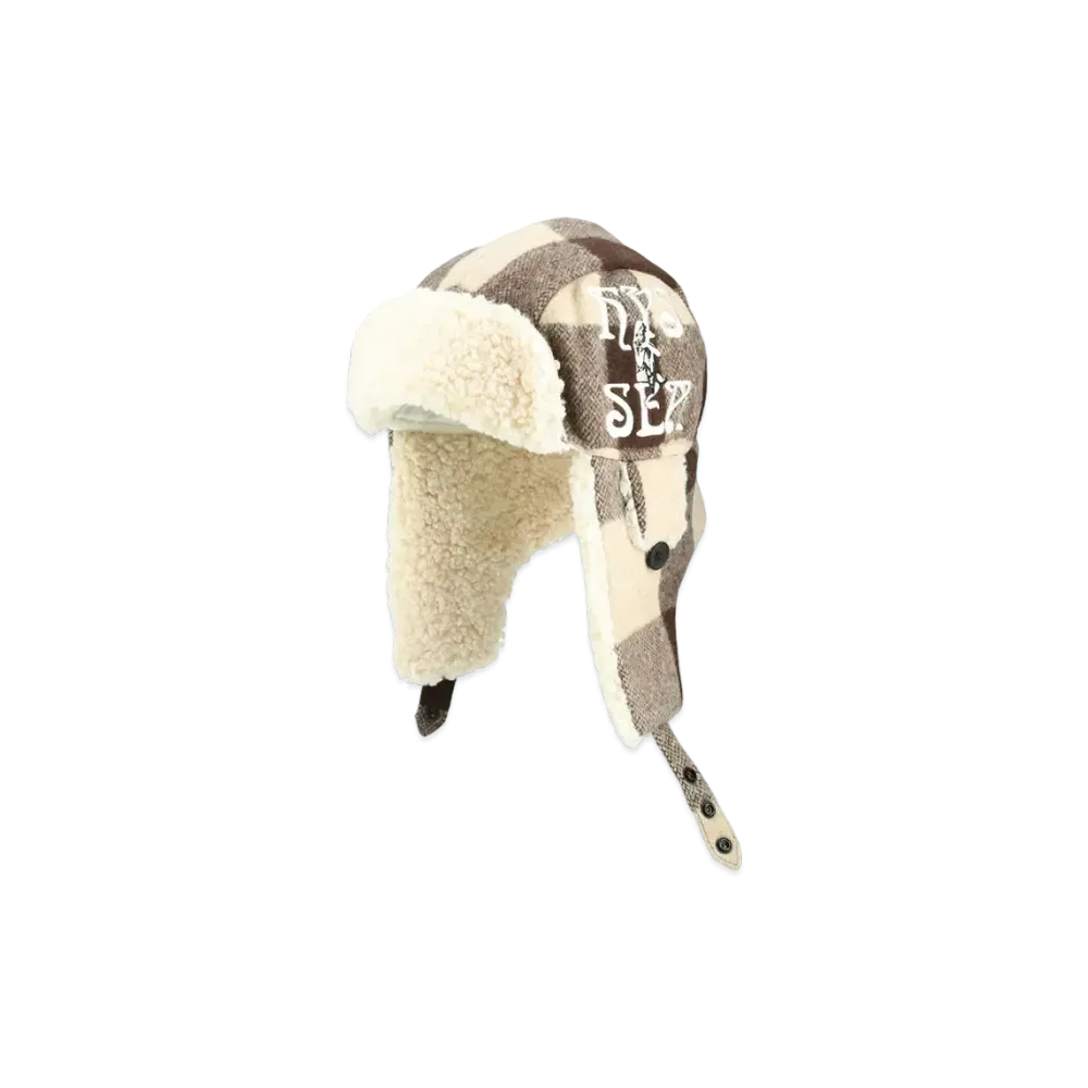 WIND AND SEA x HYSTERIC GLAMOUR Flight Cap "Beige"