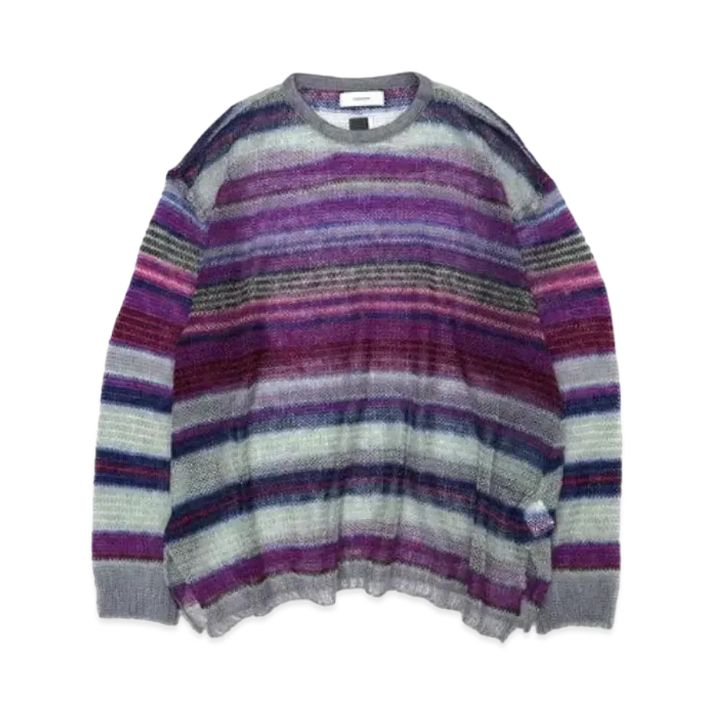 FACETASM Mohair Knit Long Sleeve "Grey"