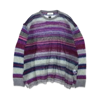 FACETASM Mohair Knit Long Sleeve "Grey"