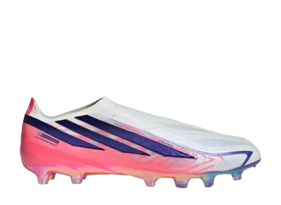 adidas F50 Hyperfast Elite Laceless AG "Cloud White/Solar Purple"