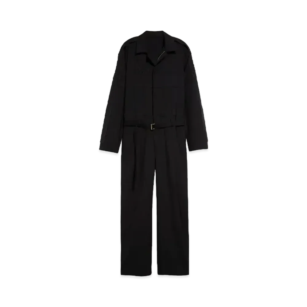 sacai x Mercedes AMG Patch Belted Boilersuit "Black"