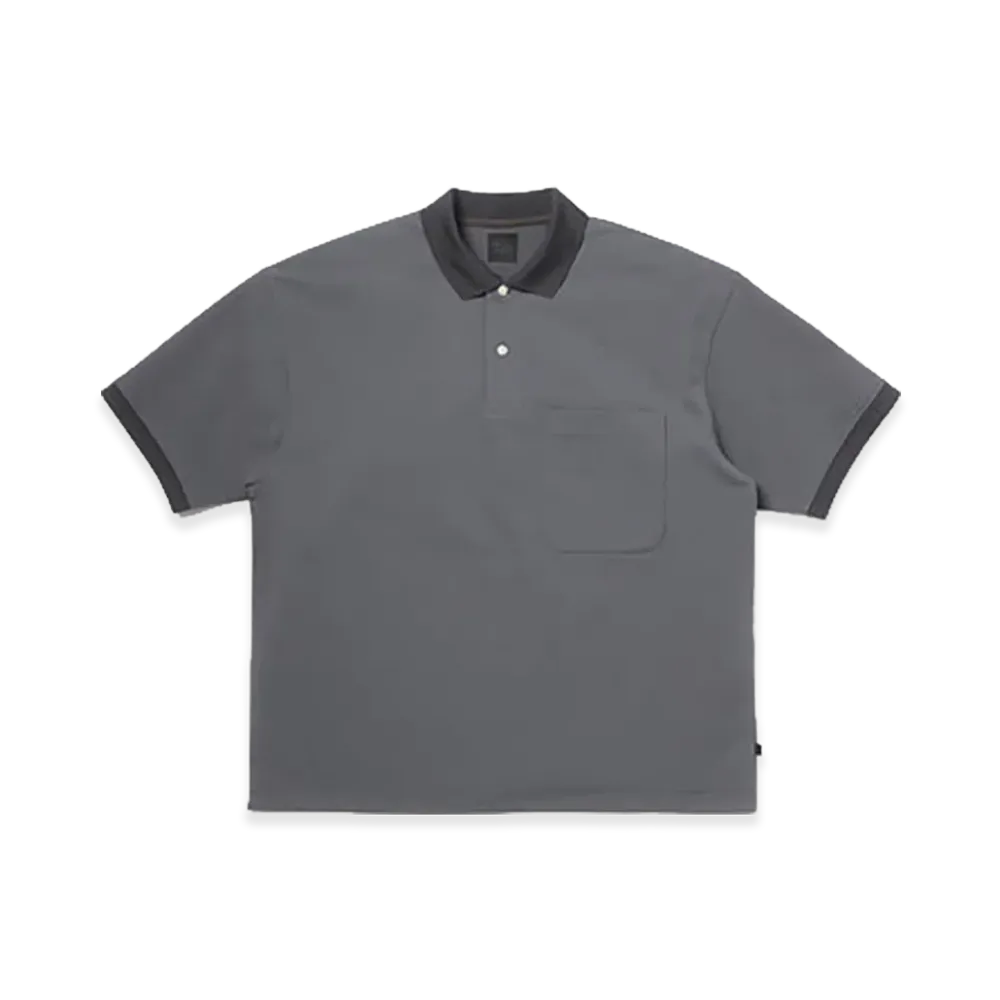 DAIWA PIER39 Tech Polo Shirt S/S "Charcoal"