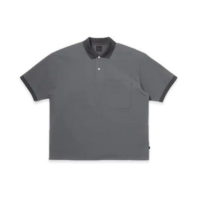 DAIWA PIER39 Tech Polo Shirt S/S "Charcoal"