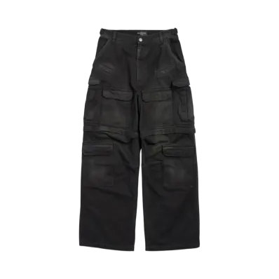 BALENCIAGA Men's Cargo Pants "Black"