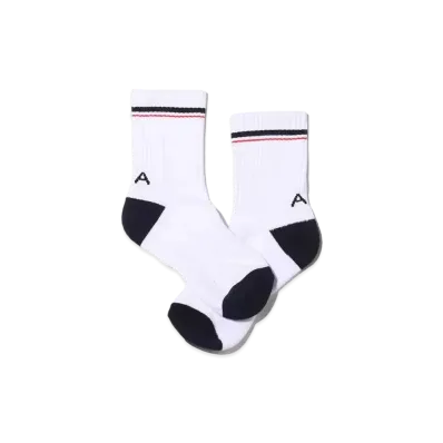 atmos pink A Logo Line Socks "White"