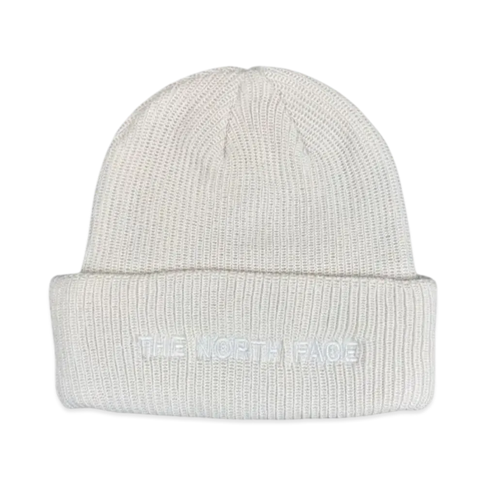 The North Face Urban Embrd Beanie "White Dune"