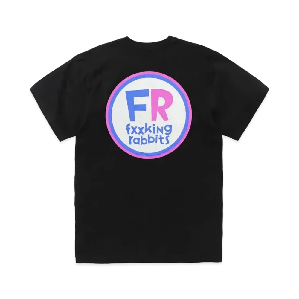 FR2 Colorful Circle Fr Logo T-Shirt "Black"