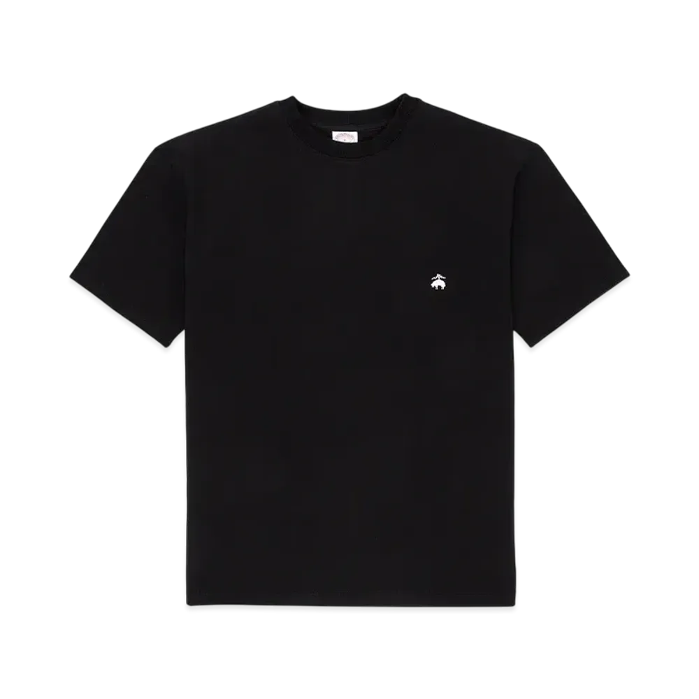 Brooks Brothers USA Cotton Jersey Heavyweight GF Logo T-Shirt "Black"