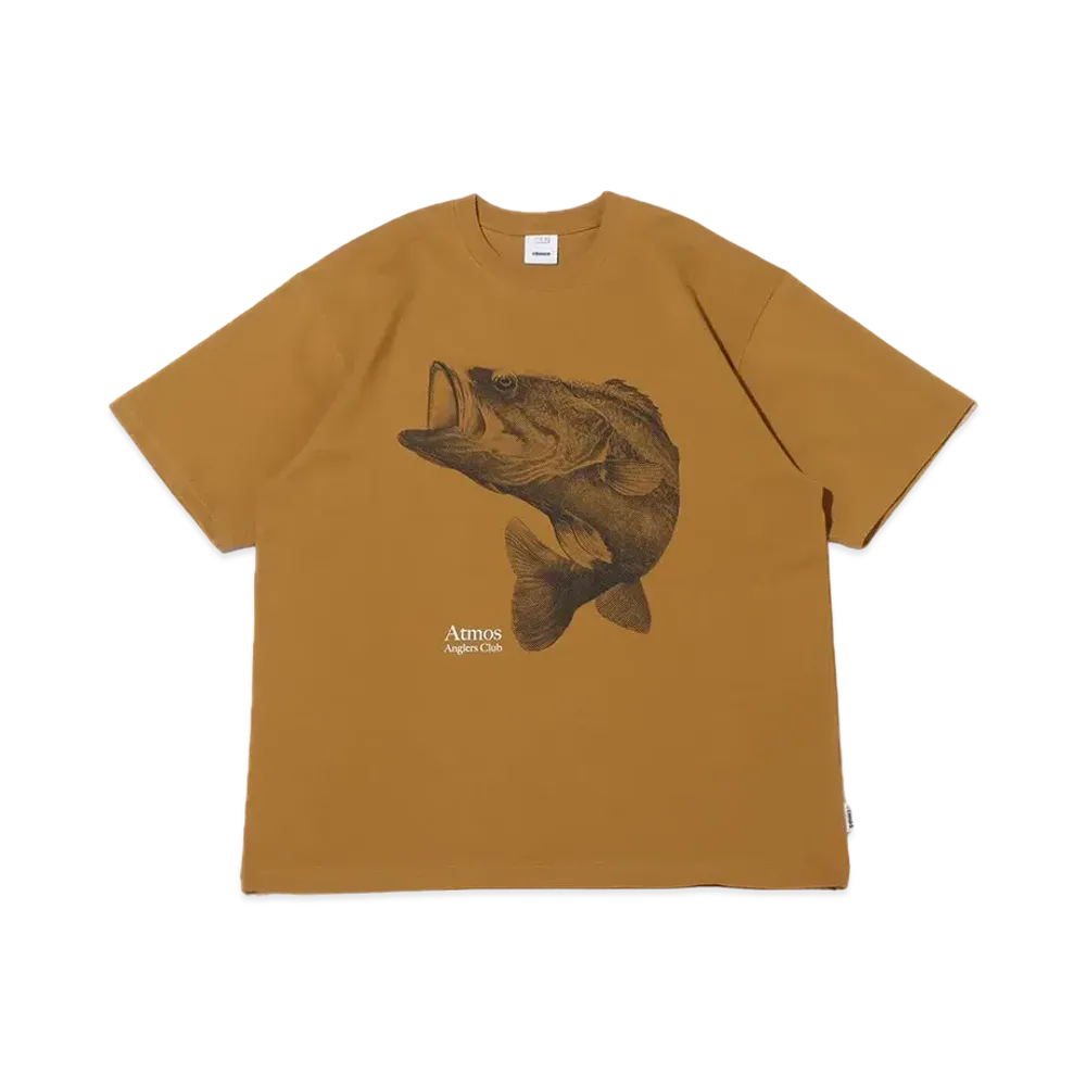 atmos Big Bass Graphic T-shirts "Camel"