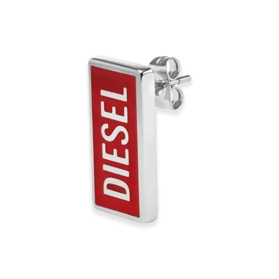 Diesel Dx1367 Jewelry Earrings "Red"