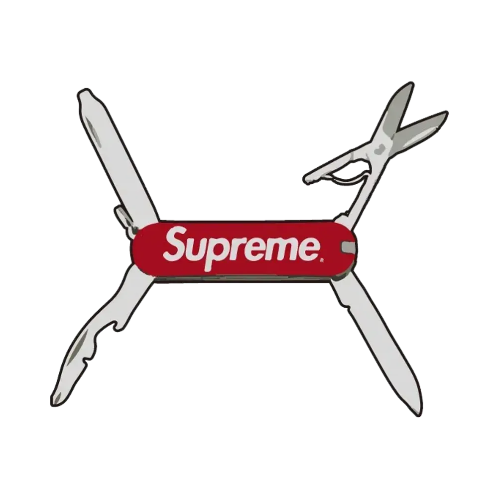 Supreme x Victorinox Pocket Knife "Red"