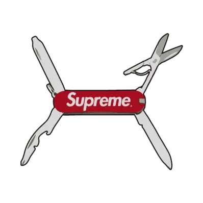 Supreme x Victorinox Pocket Knife "Red"