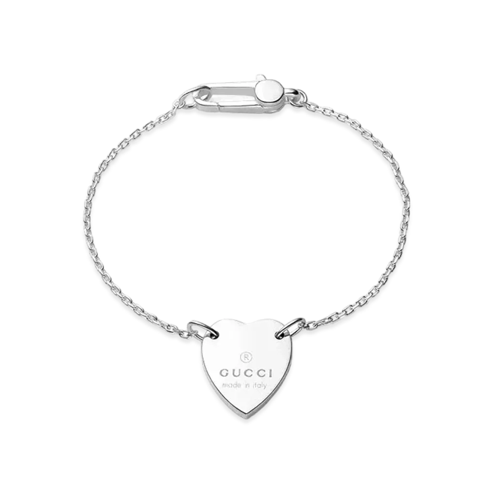 GUCCI Trademark Heart Bracelet