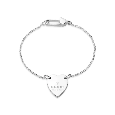 GUCCI Trademark Heart Bracelet