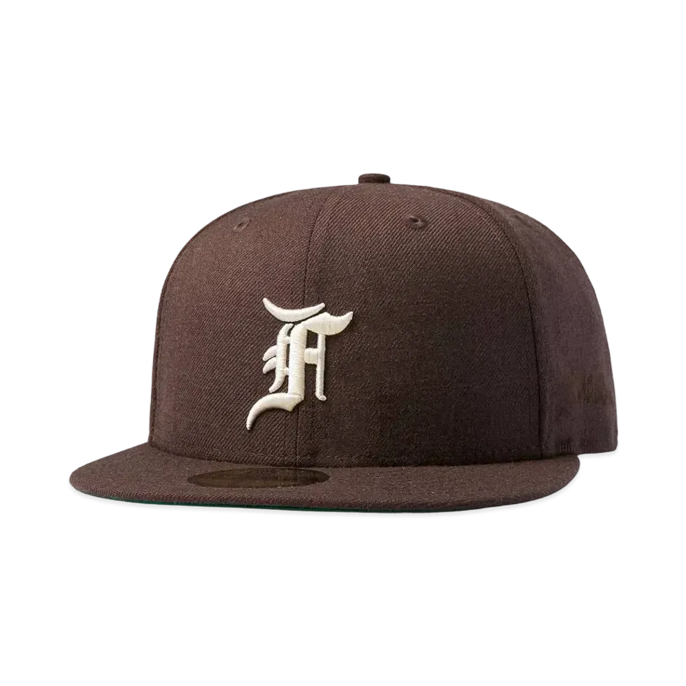 FEAR OF GOD ESSENTIALS 59Fifty Fitted Cap "Walnut"