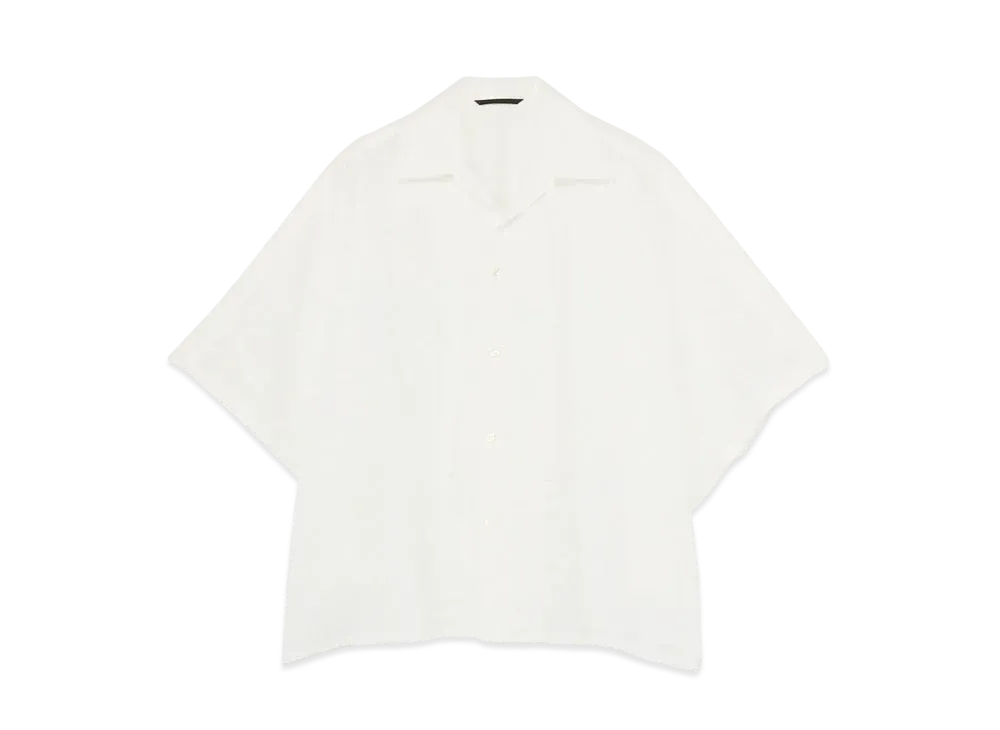 Yohji Yamamoto Y's LAWN BIG SHORT SHIRT "Off White"