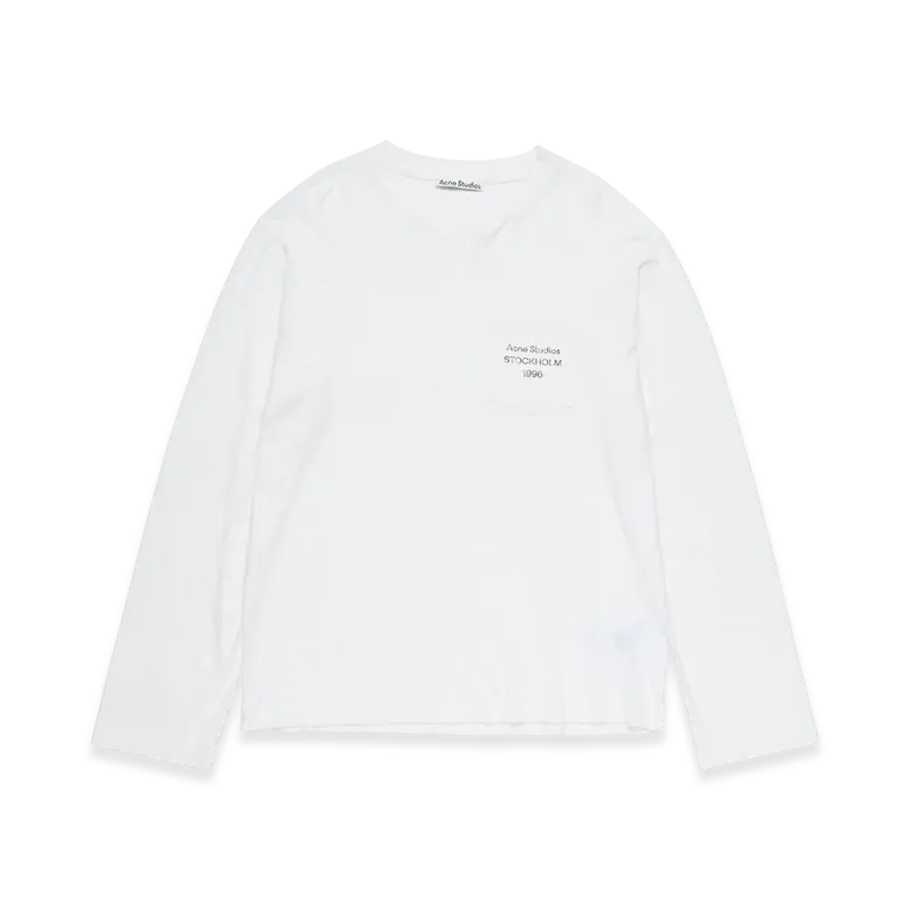 Acne Studios Logo T-Shirt "Optic White"