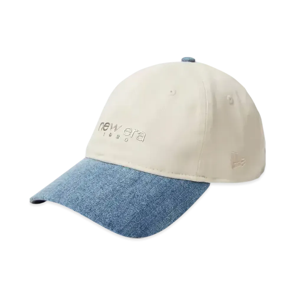 NEW ERA 9Twenty 2-Tone TPU Logo "Light Cream/Washed Denim"