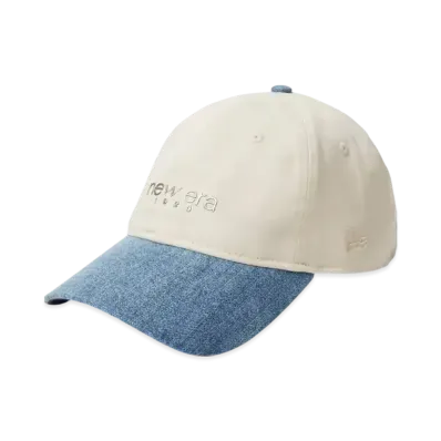 NEW ERA 9Twenty 2-Tone TPU Logo "Light Cream/Washed Denim"