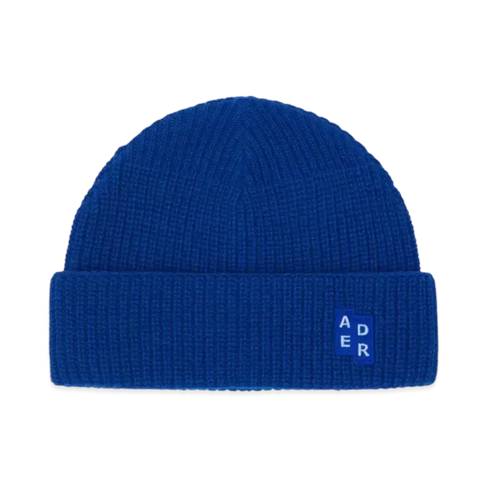 ADERERROR Tag Beanie 01 "Blue"