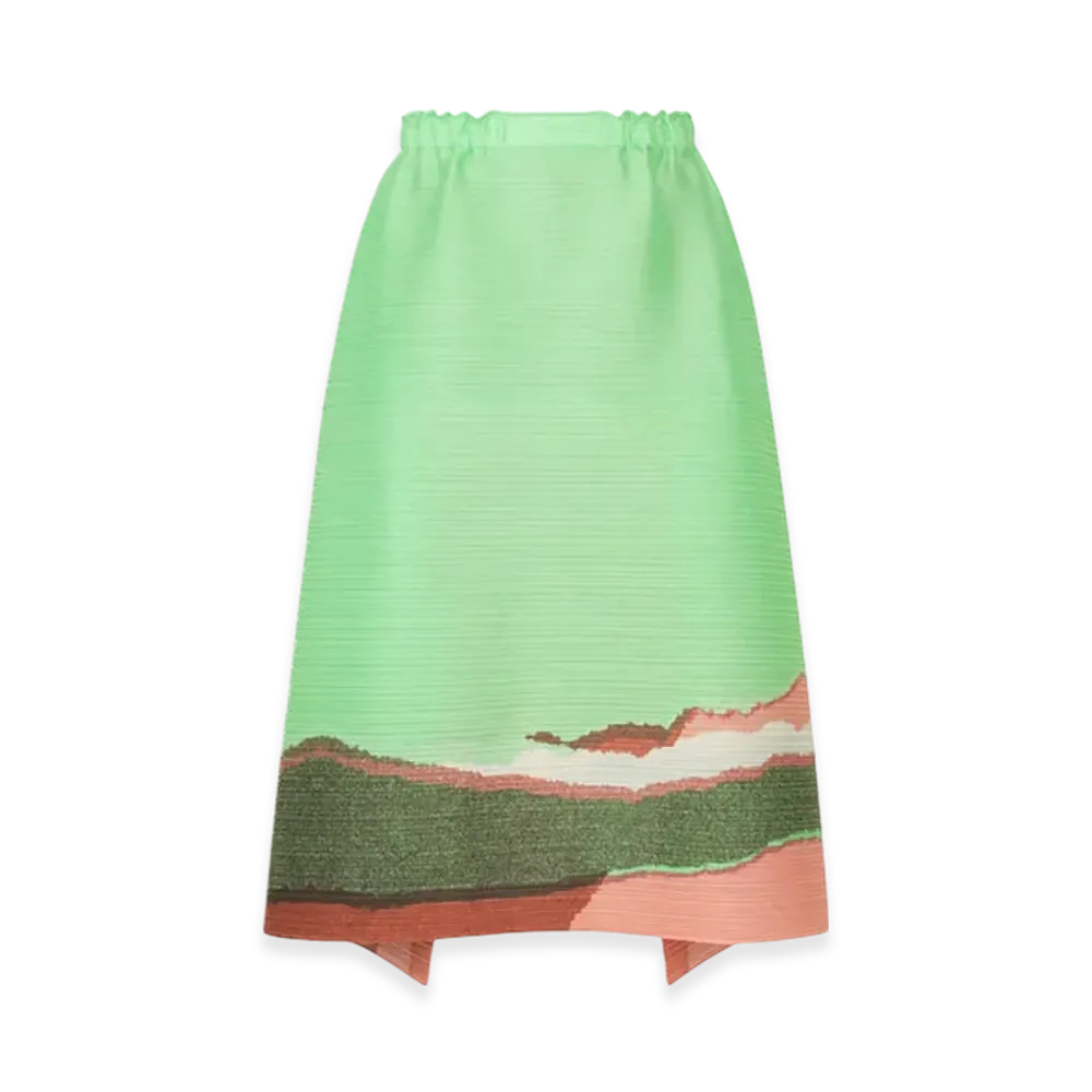 PLEATS PLEASE ISSEY MIYAKE Grainy Colors "Mint Green"