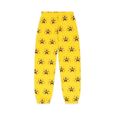 DENIM TEARS Every Tear Is A Star Sweat Pants "Yellow"